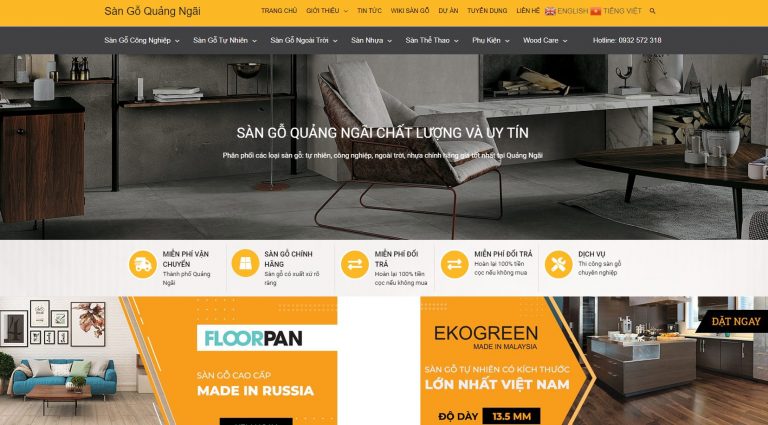 thiết kế website chuẩn seo