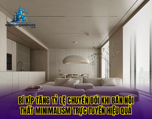 bí kíp tăng tỷ lệ chuyển đổi khi bán nội thất minimalism trực tuyến hiệu quả
