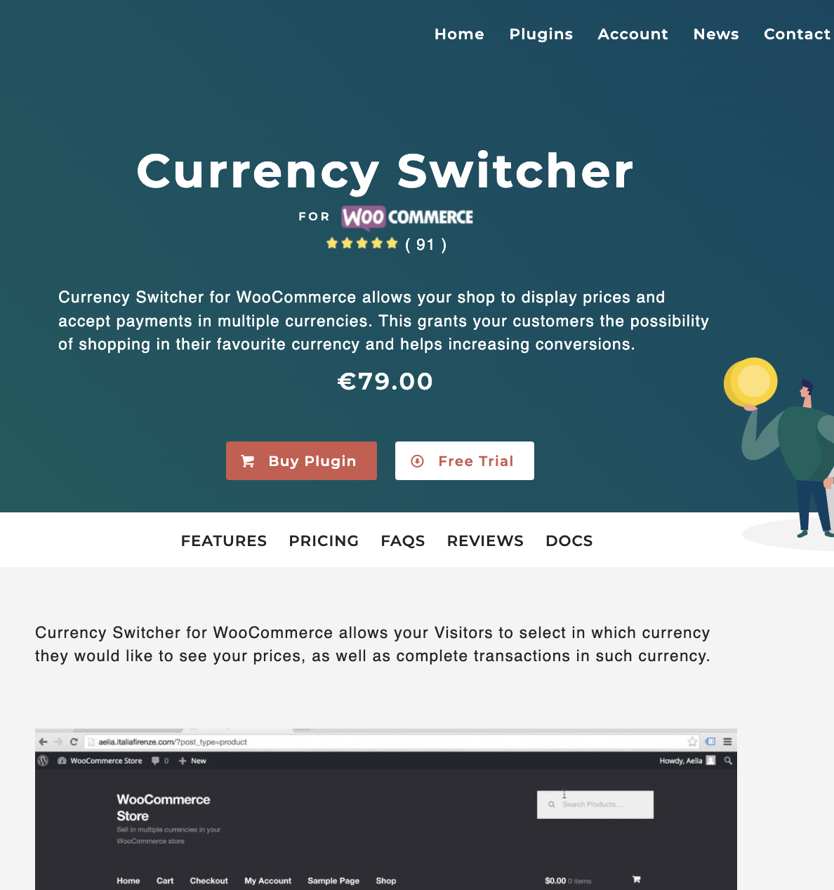 Aelia Currency Switcher For Woocommerce