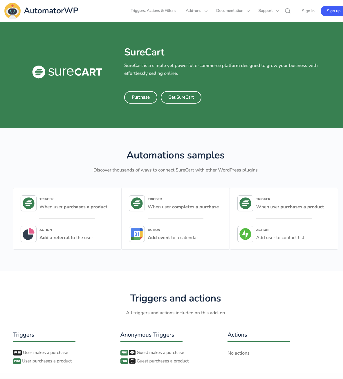 Automatorwp Surecart