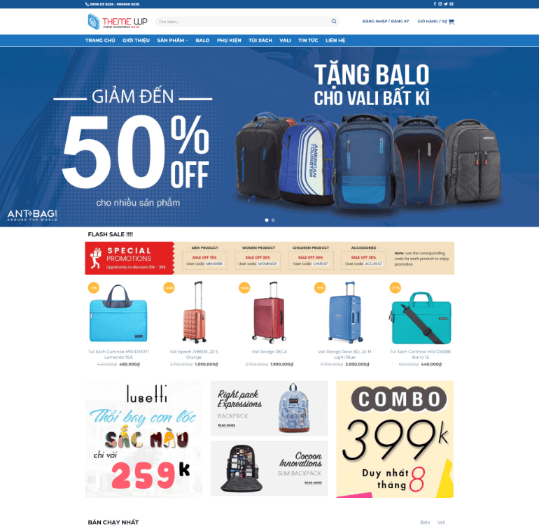 Bán Balo Túi Xách