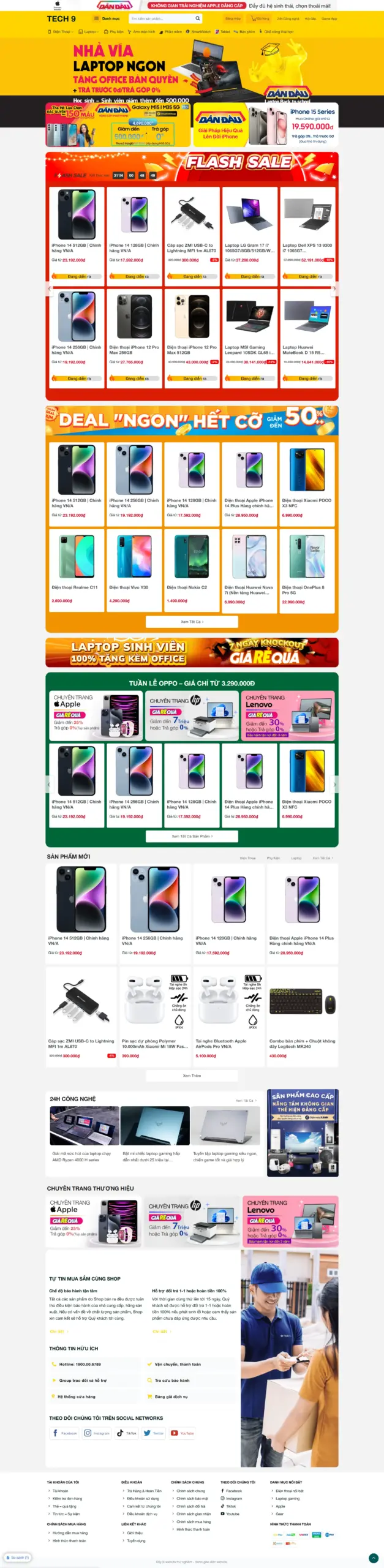 Bán Điện Thoại Như Thế Giới Di Động Cực Đẹp Chuẩn SEO