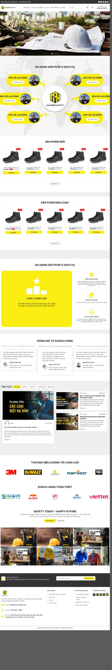 Bán Đồ Bảo Hộ Lao Động