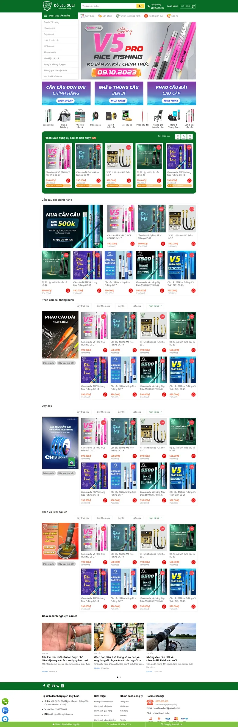 Bán Đồ Câu Dụng Cụ Câu Cá