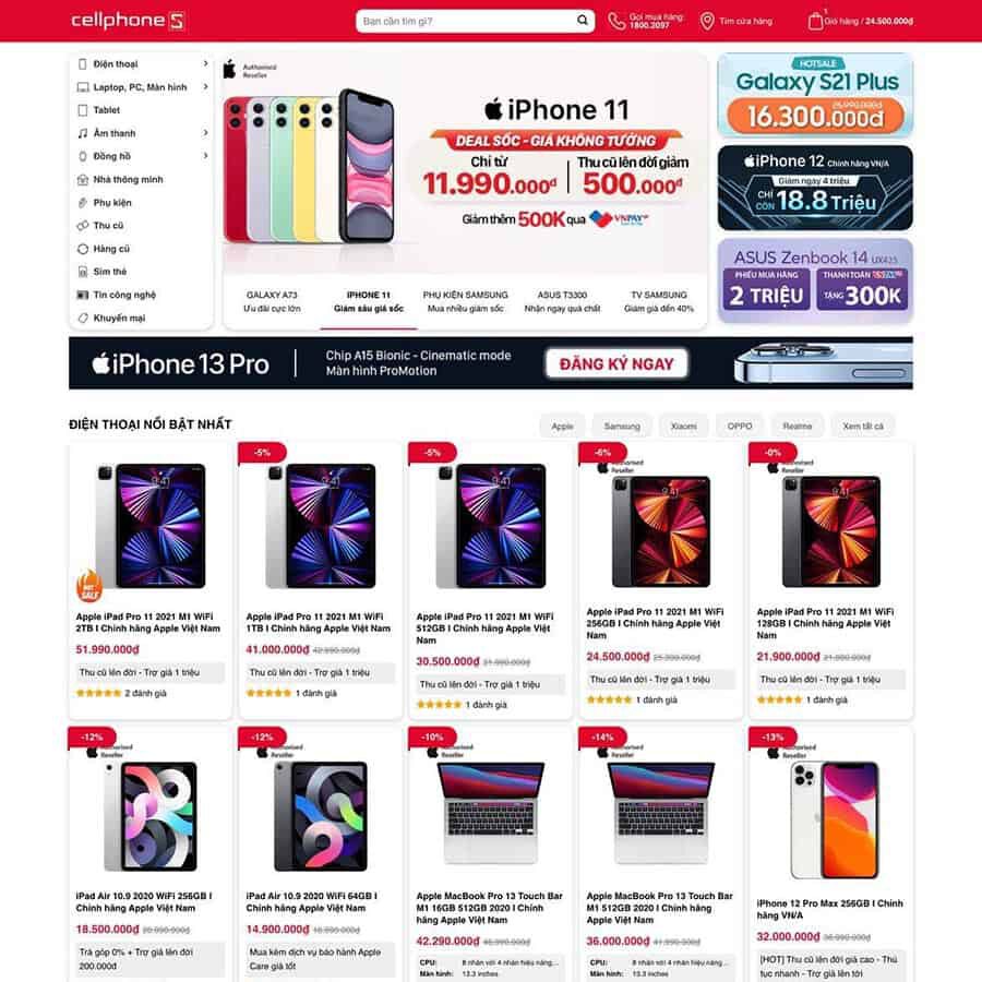 Bán Đồ Điện Tử Giống Cellphones