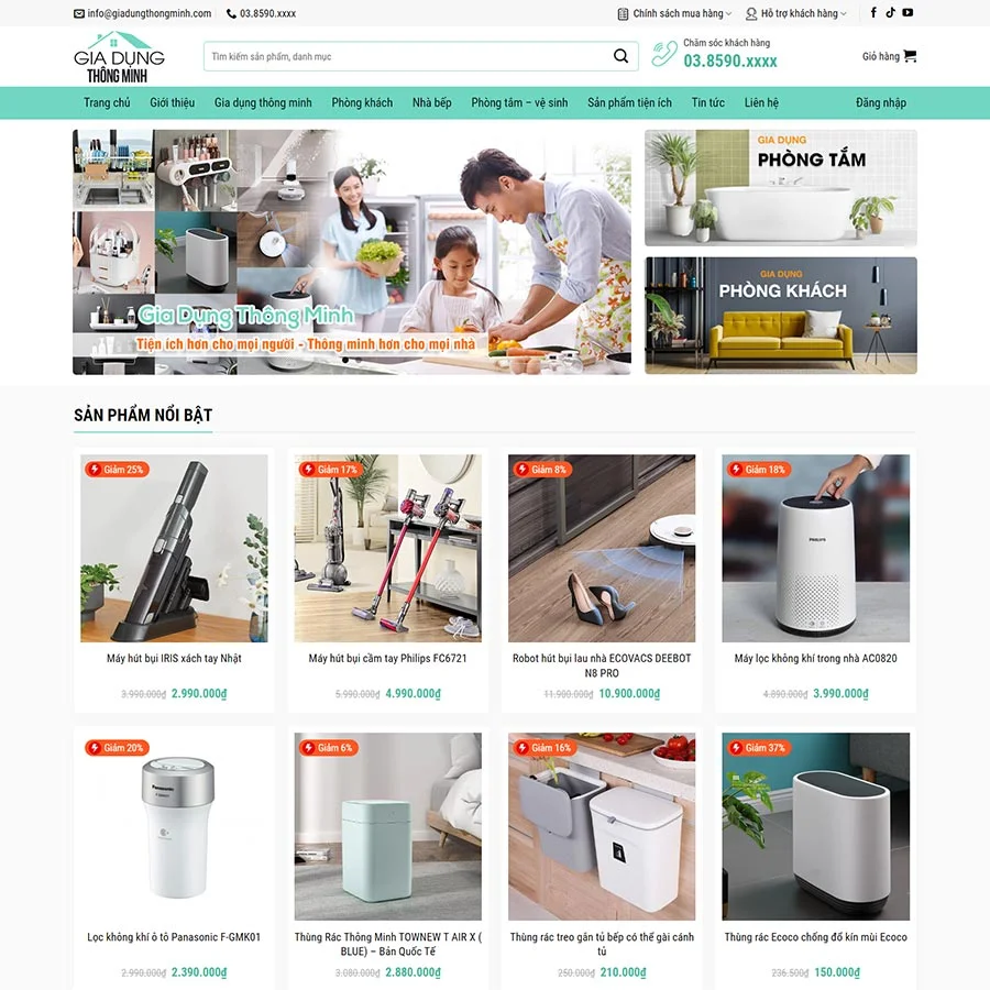 Bán Đồ Gia Dụng Thông Minh