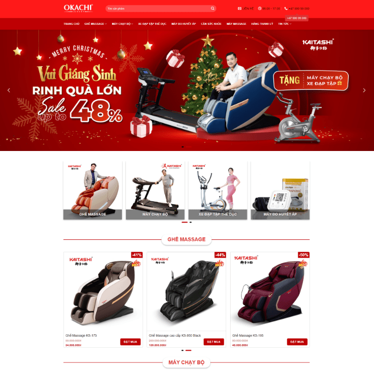 Bàn Ghế Massage Máy Chạy Bộ