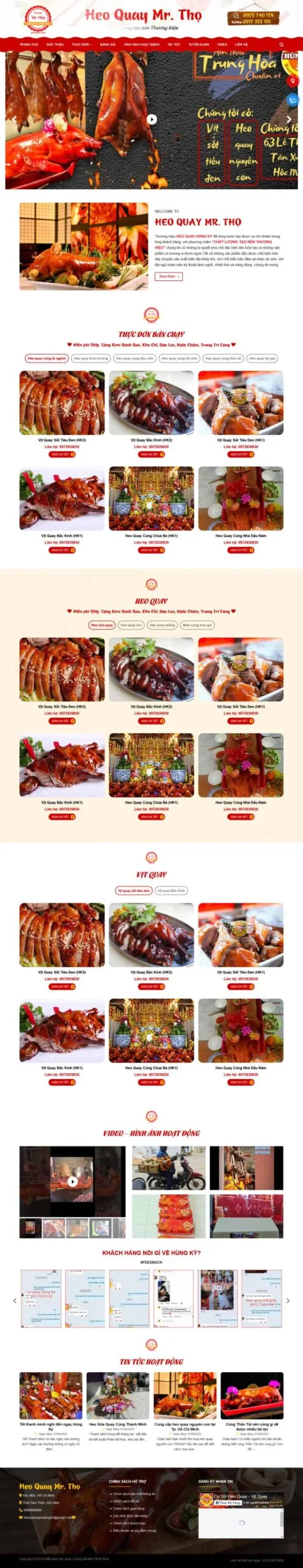 Bán Heo Quay Quán Ăn Nhà Hàng