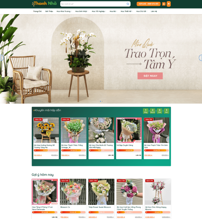 Bán Hoa Tươi 2 Chuẩn Đẹp