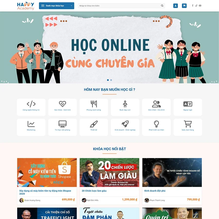 Bán Khóa Học