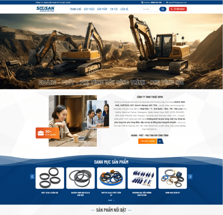 Bán Phụ Tùng Xe Cơ Giới