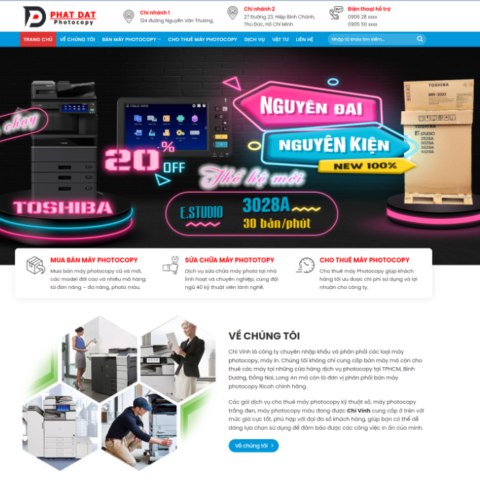 Bán Và Cho Thuê Máy Photocopy