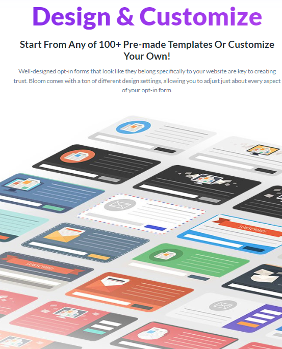 Bloom Email Opt In And Lead Generation