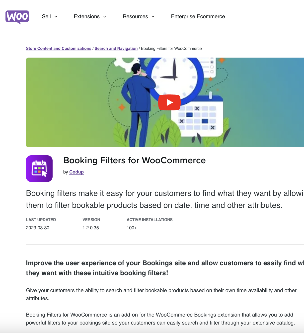 Booking Filters For Woocommerce