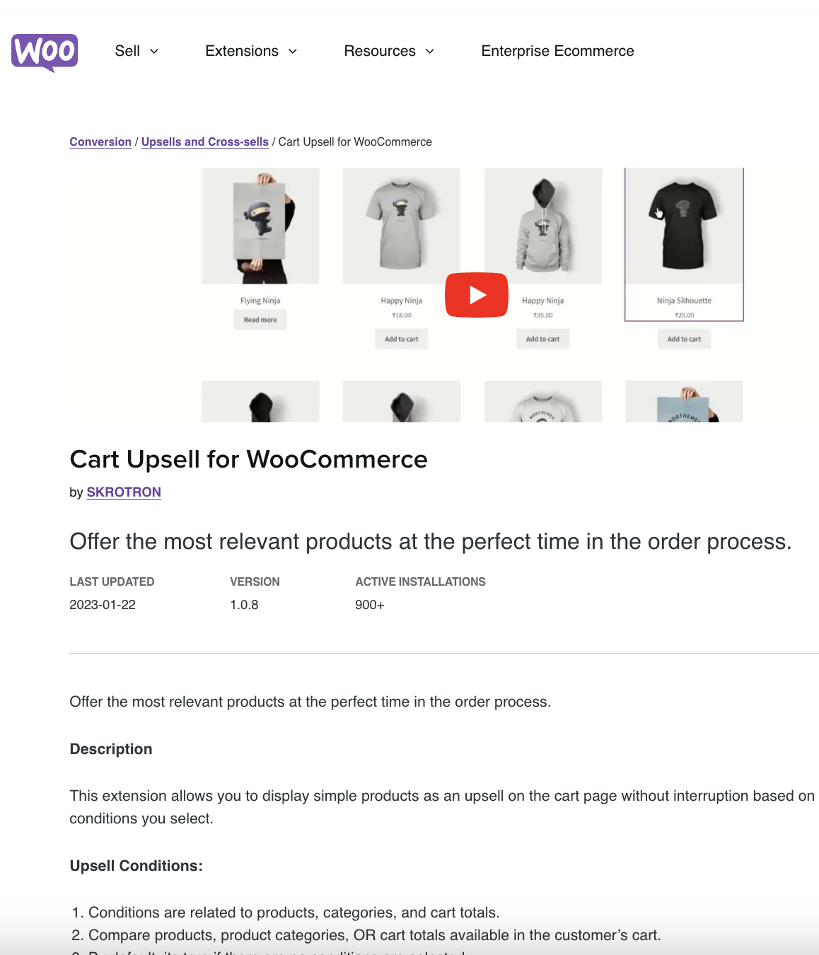 Cart Upsell For Woocommerce