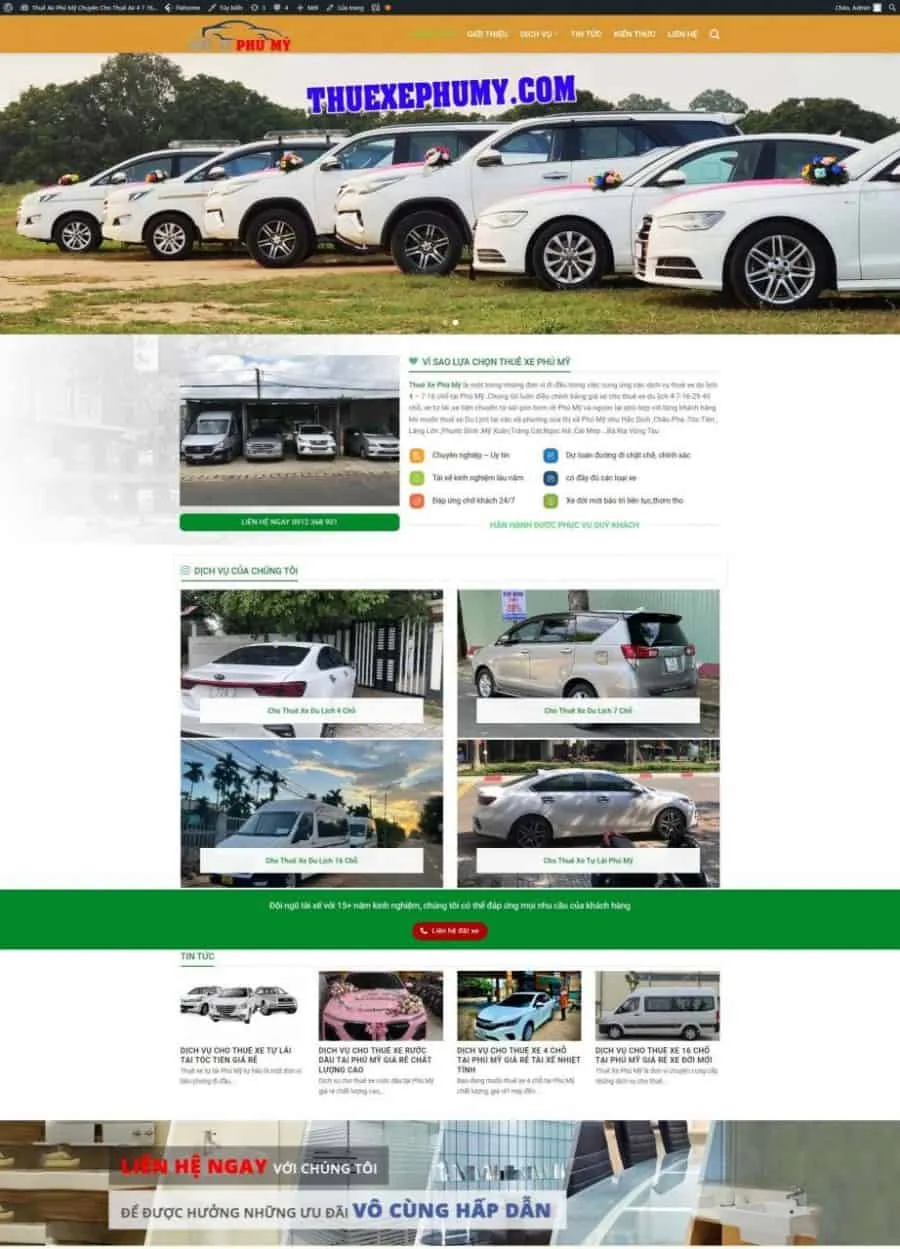 Cho Thuê Xe Phú Mỹ Nhé Chuẩn SEO