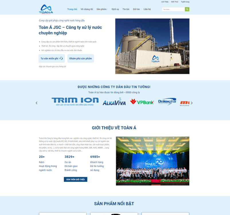 Công Ty Bán Máy Lọc Nước