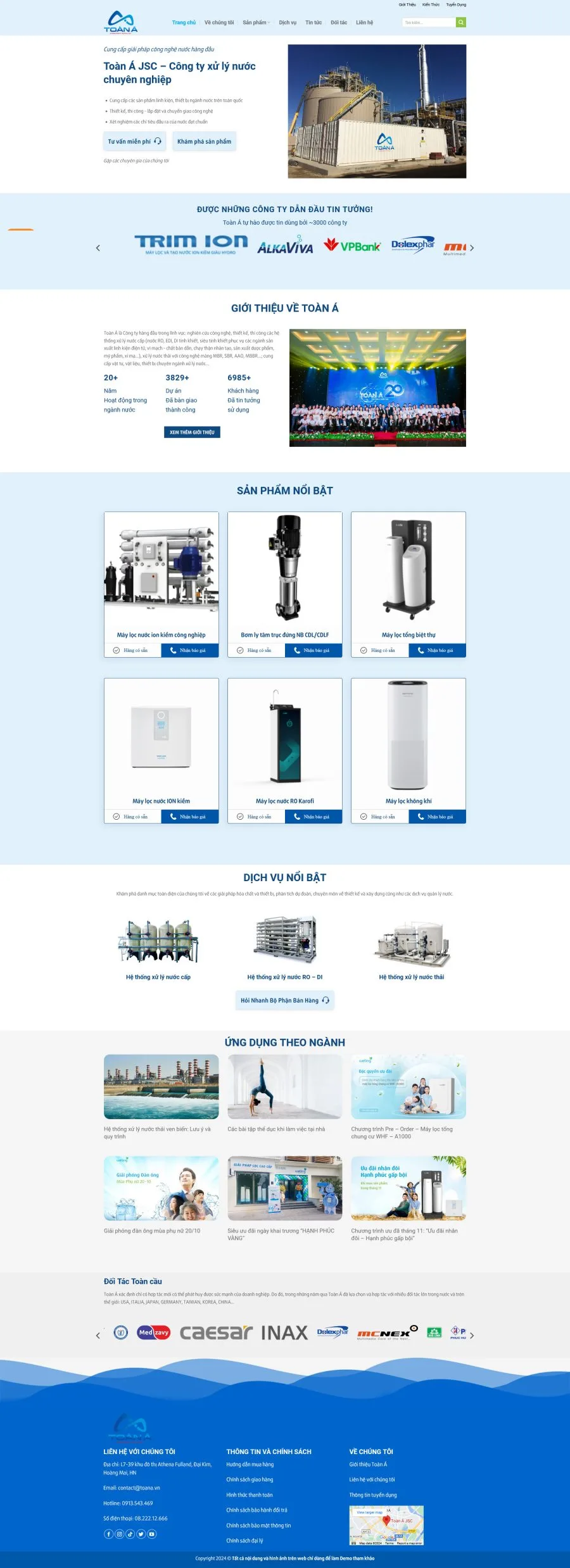 Công Ty Bán Máy Lọc Nước