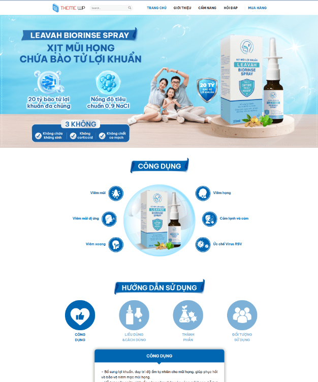 Công Ty Bán Thuốc Xịt Mũi