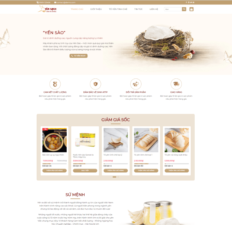 Công Ty Bán Yến Xào 4