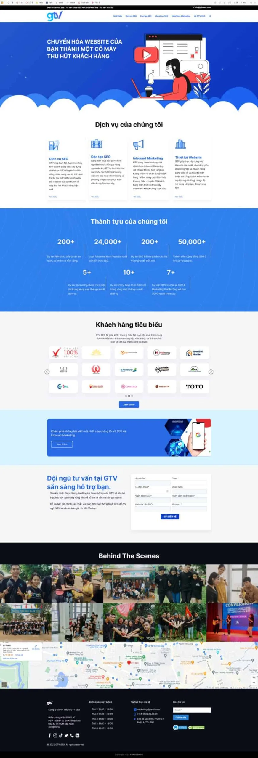 Công Ty Dạy SEO Gtv