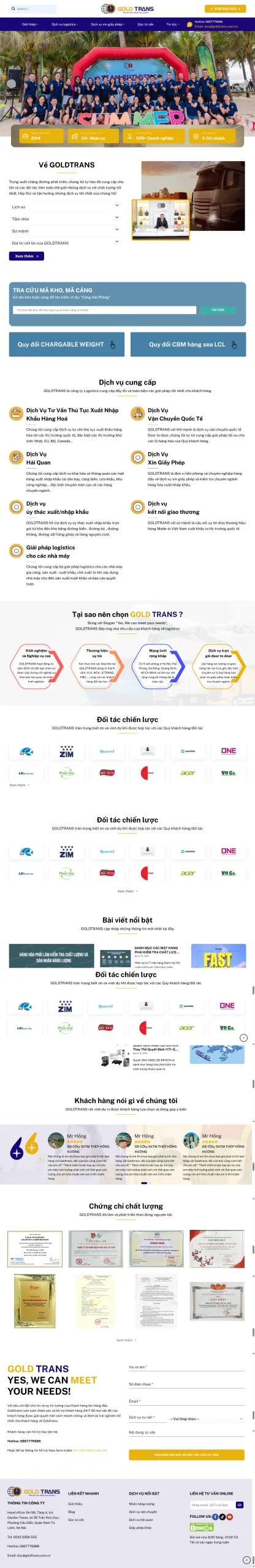 Công Ty Dịch Vụ Hải Quan Logictics Cực Đẹp