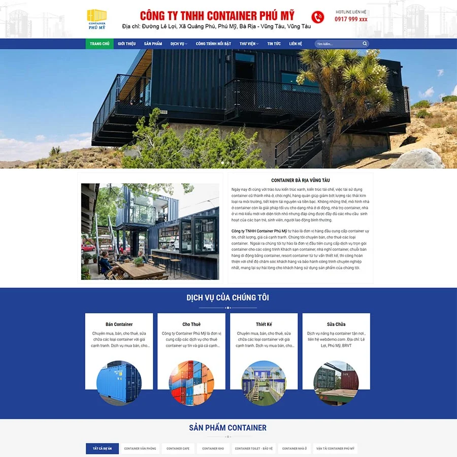 Công Ty Làm Nhà Container