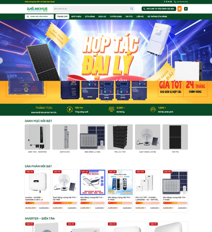 Công Ty Năng Lượng Mặt Trời Solar 4 Tối Ưu Chuẩn Xanh