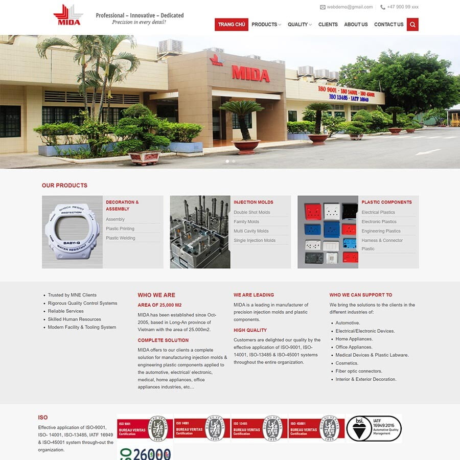 Công Ty Sản Xuất Linh Kiện