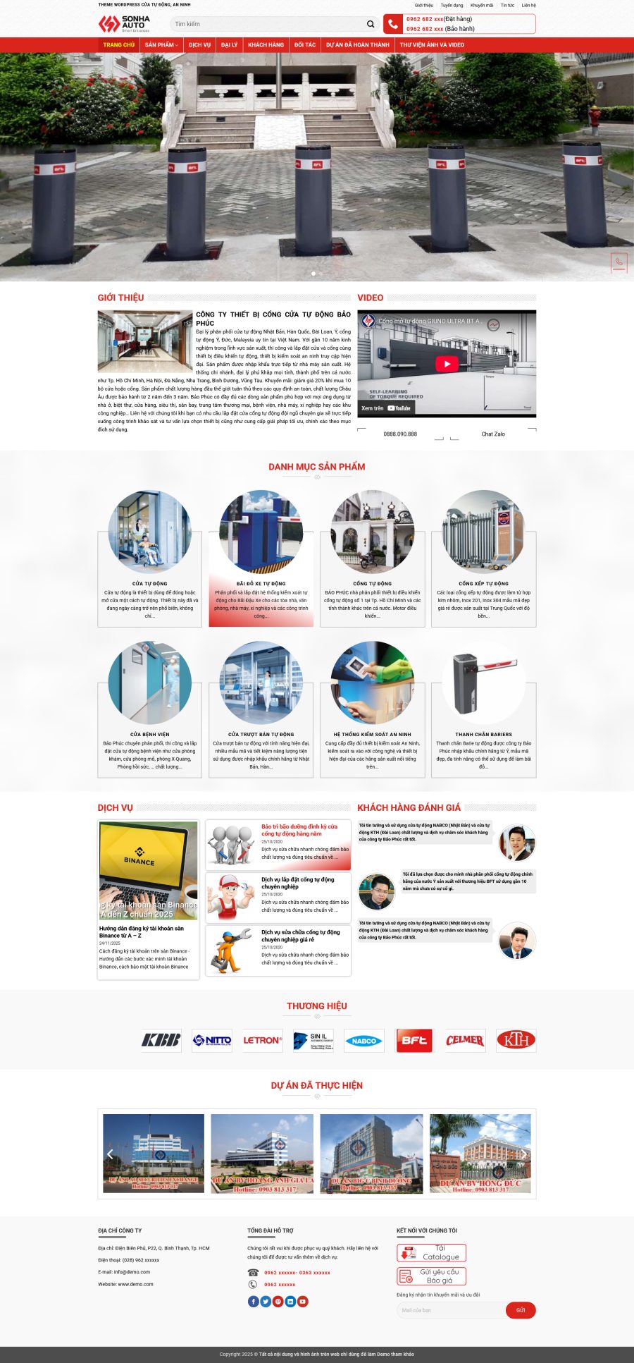 Công Ty Thi Công Lắp Đặt Cửa Tự Động