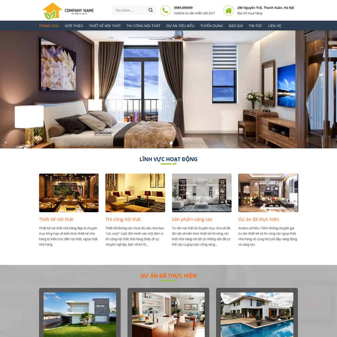 Công Ty Thiết Kế Thi Công Nội Thất 03