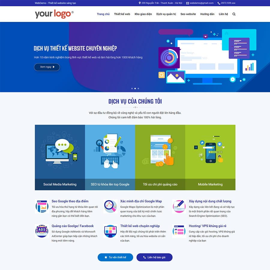Công Ty Thiết Kế Website 05