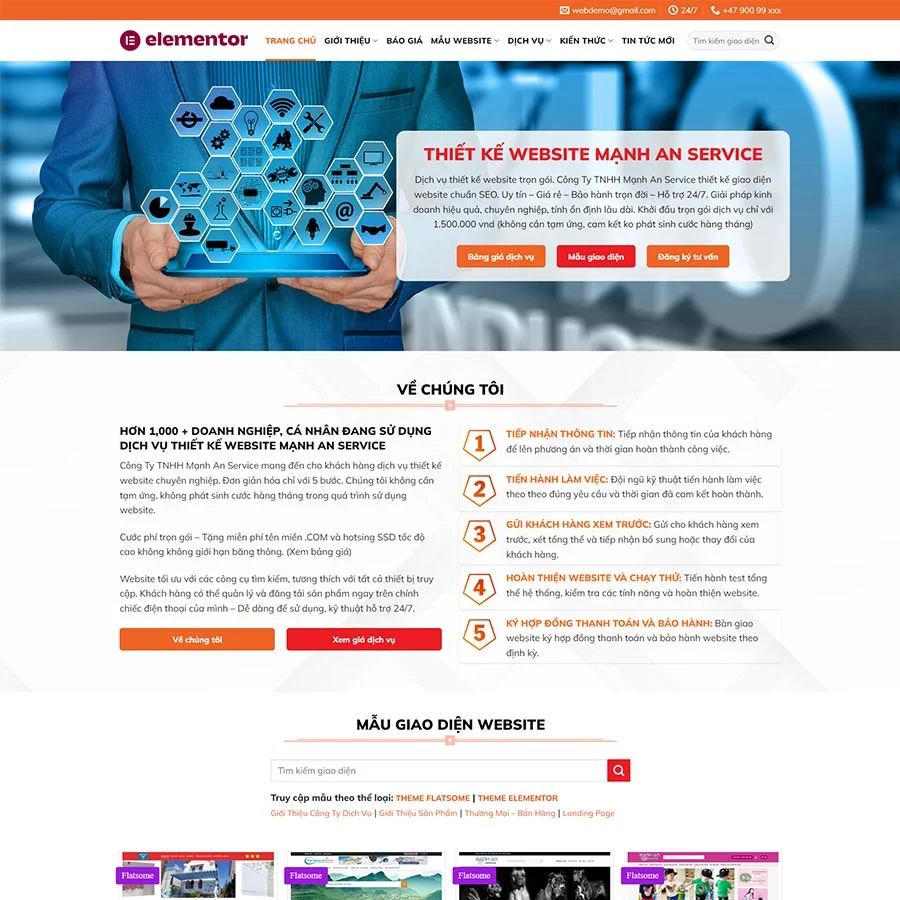 Công Ty Thiết Kế Website 06