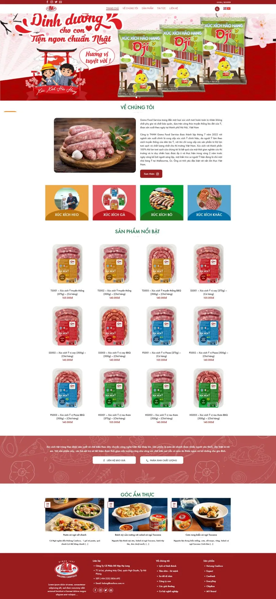 Công Ty Thực Phẩm Xúc Xích