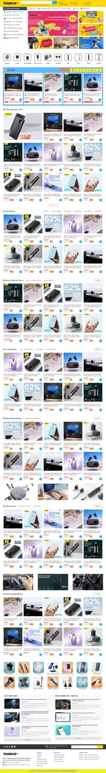 Cửa Hàng Điện Thoại Baseus Fix Mới Nhất