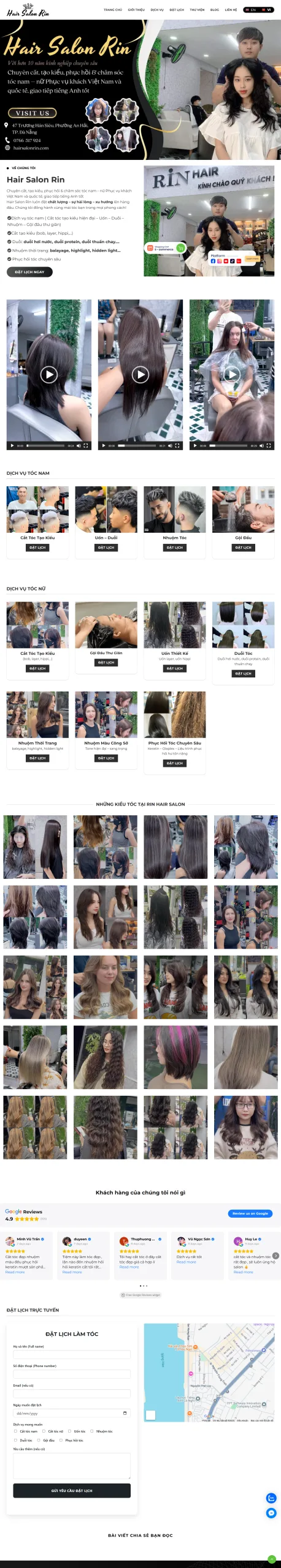 Đăng Ký Lịch Hẹn Cắt Tóc Giá Rẻ