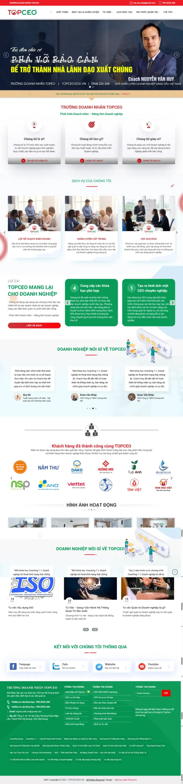 Đào Tạo Quản Lý Doanh Nhân