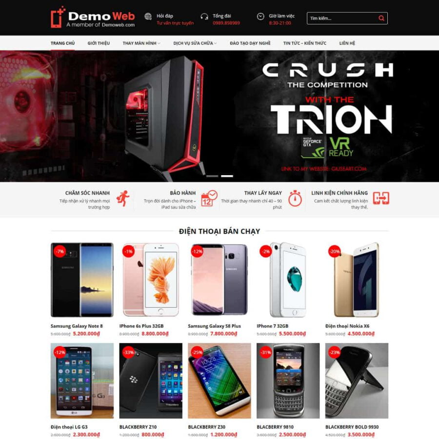 Dịch Vụ Chăm Sóc Sửa Chữa Điện Thoại