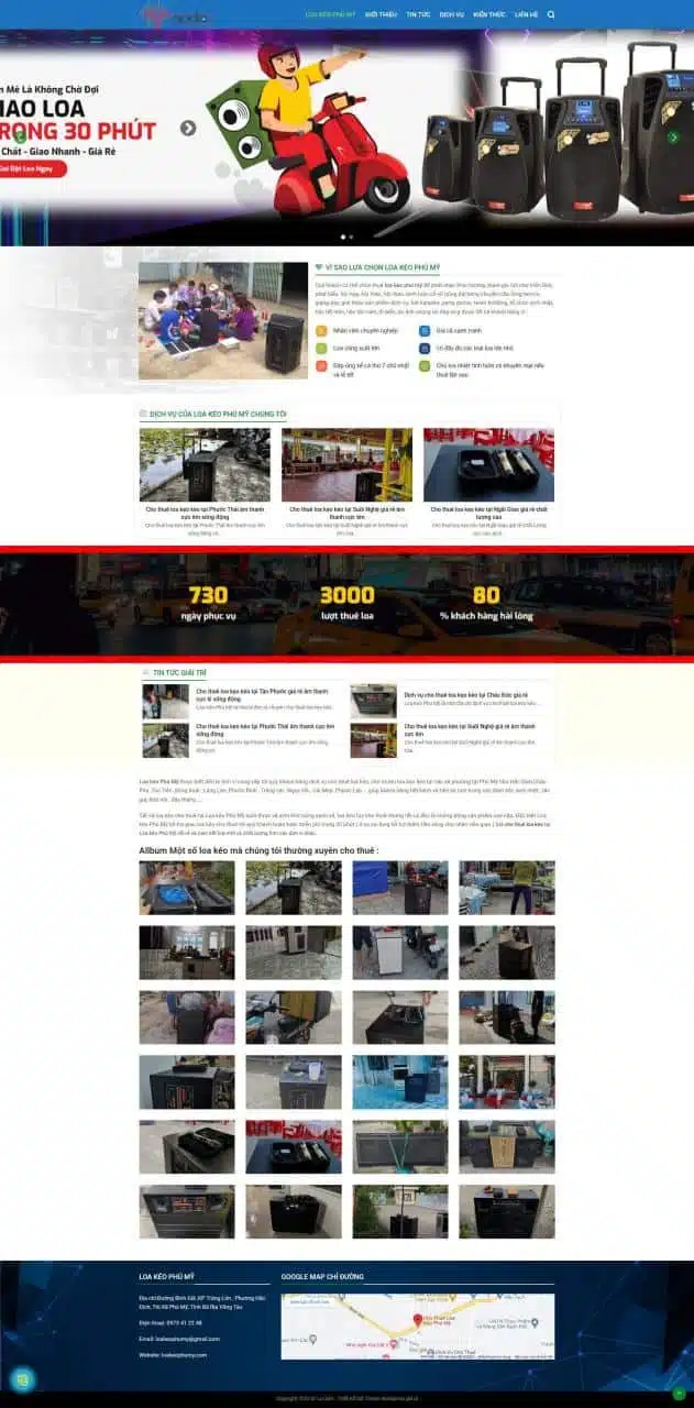 Dịch Vụ Cho Thuê Loa Kéo Kẹo