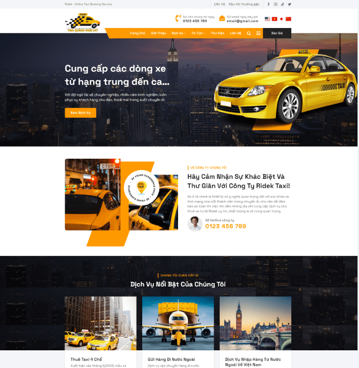 Dịch Vụ Cho Thuê Xe Taxi 7