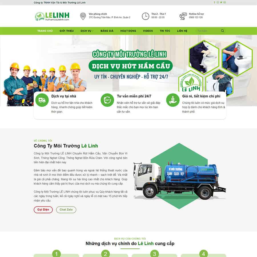 Dịch Vụ Hút Bể Phốt Vệ Sinh