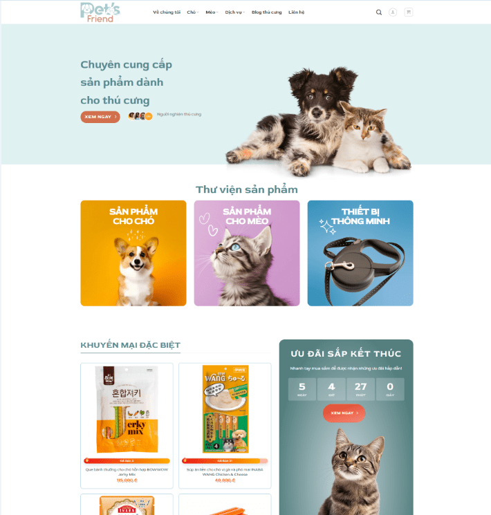 Dịch Vụ Thú Cưng Chó Mèo