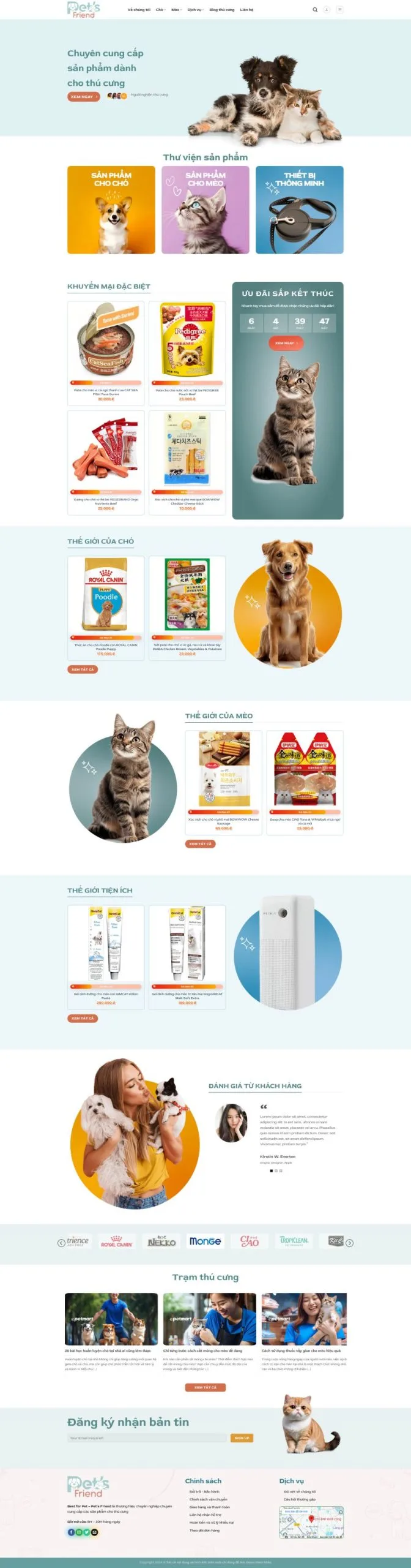 Dịch Vụ Thú Cưng Chó Mèo