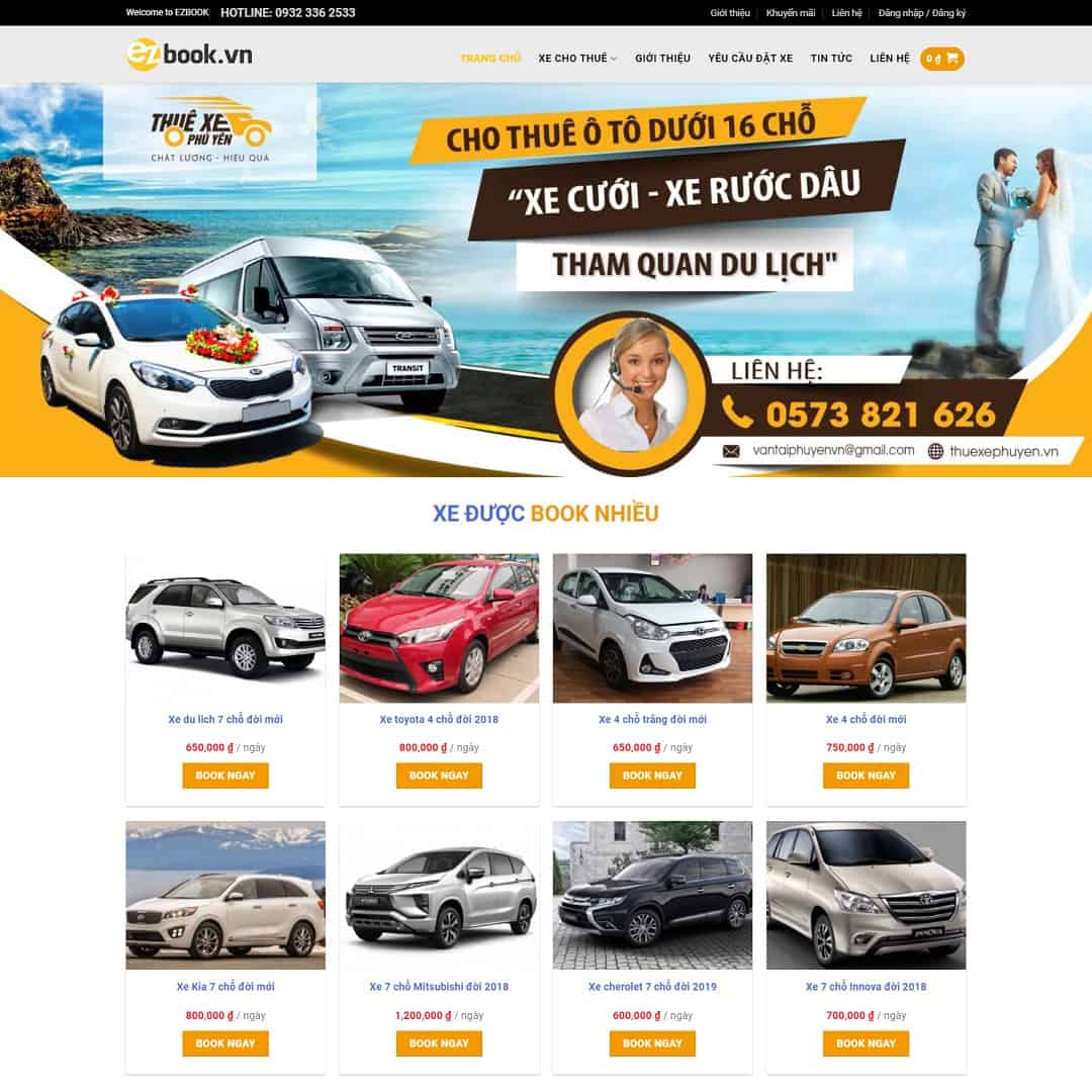 Dịch Vụ Thuê Xe Du Lịch