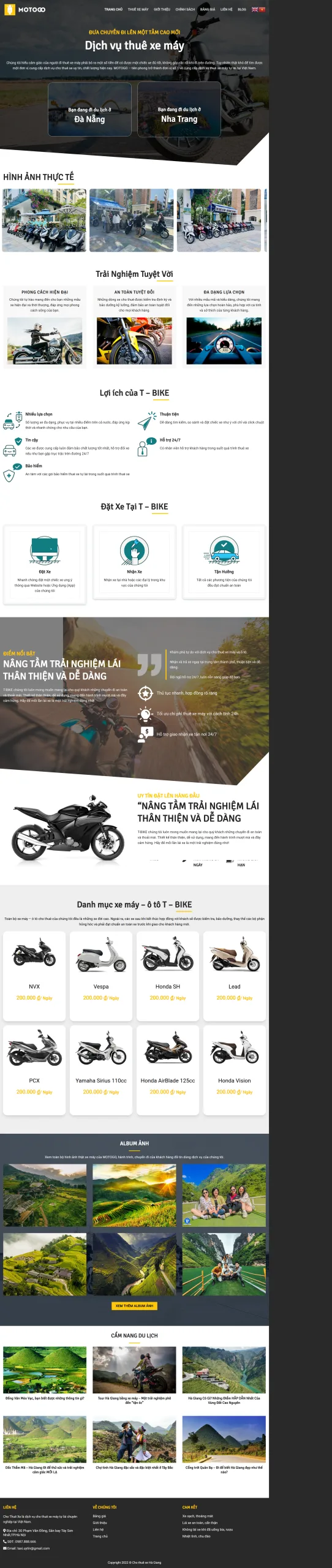 Dịch Vụ Thuê Xe Máy