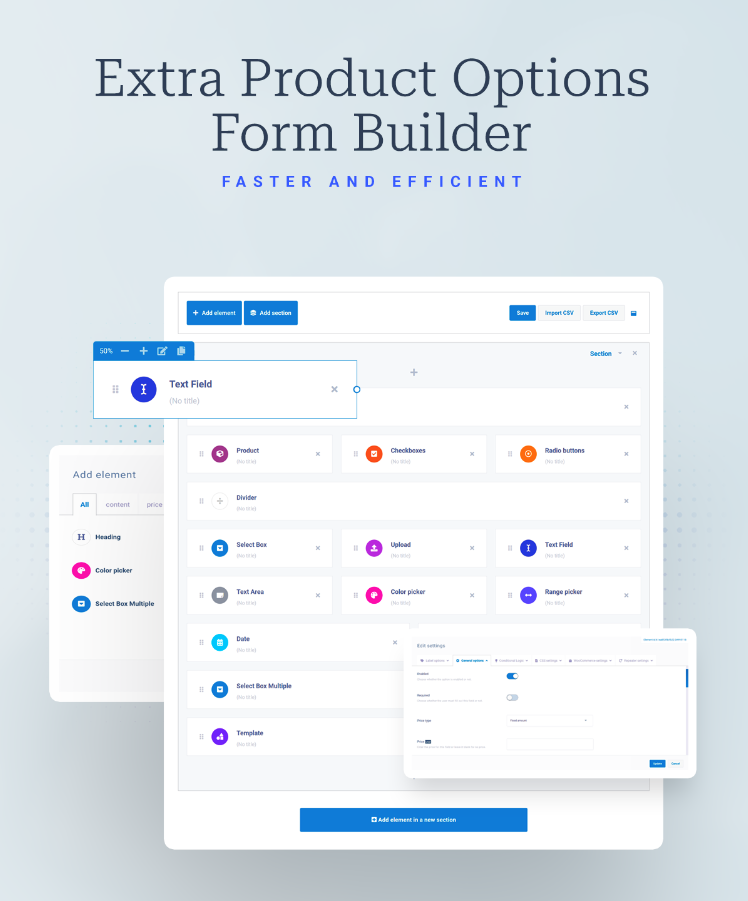 Extra Product Options Add Ons For Woocommerce