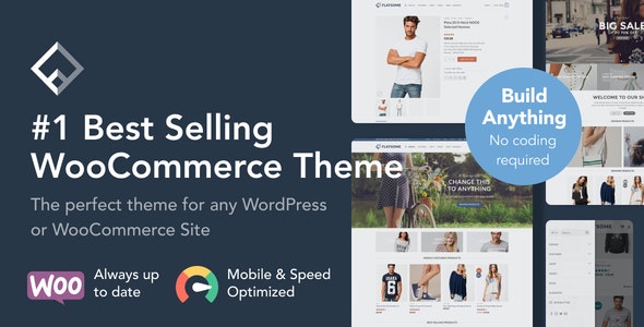 Flatsome 1 Best Selling Woocommerce Theme