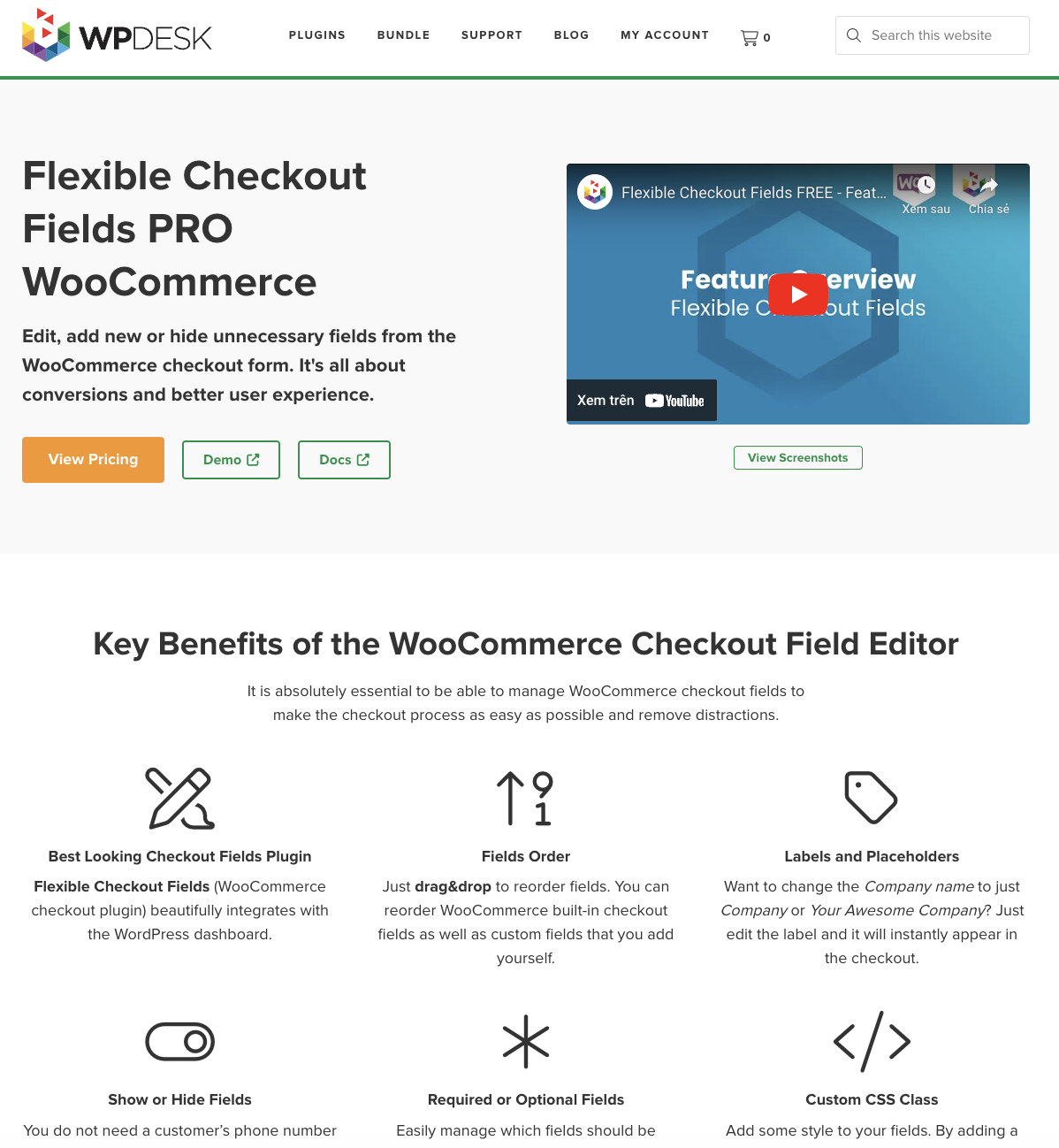 Flexible Checkout Fields Pro Woocommerce