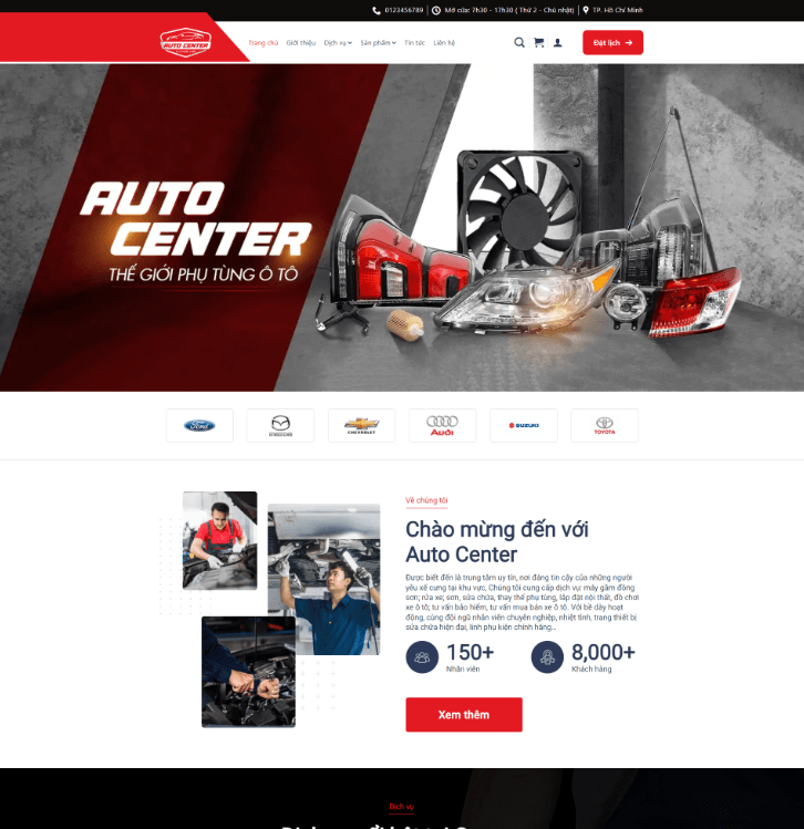 Gara Sửa Chữa Bảo Dưỡng Ô Tô