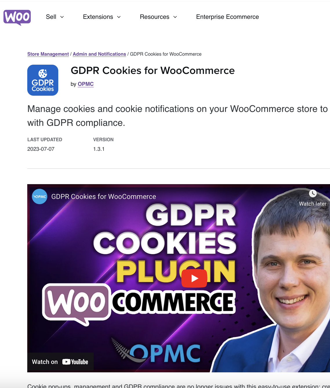 Gdpr Cookies For Woocommerce